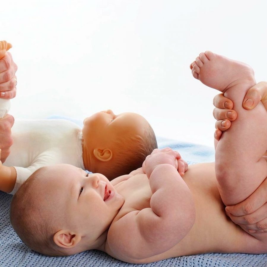 Massage bébé